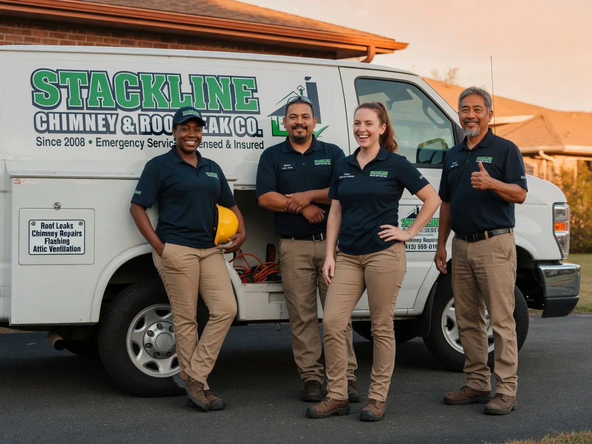 Chimney flashing repair company in Gore, VA